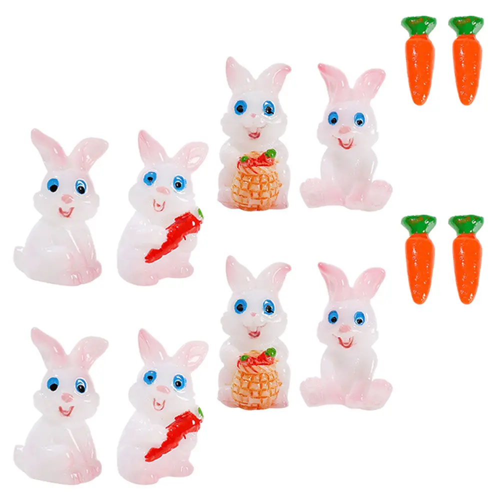Набор из 1 предмета: Изящная фигурка кролика из смолы с морковкой, маленькое украшение для дома, сада, стола, полки, автомобиля, микроландшафта
Набор из 1 предмета: Изящная фигурка кролика из смолы с морковкой, маленькое украшение для дома, сада, стола, полки, автомобиля, микроландшафта