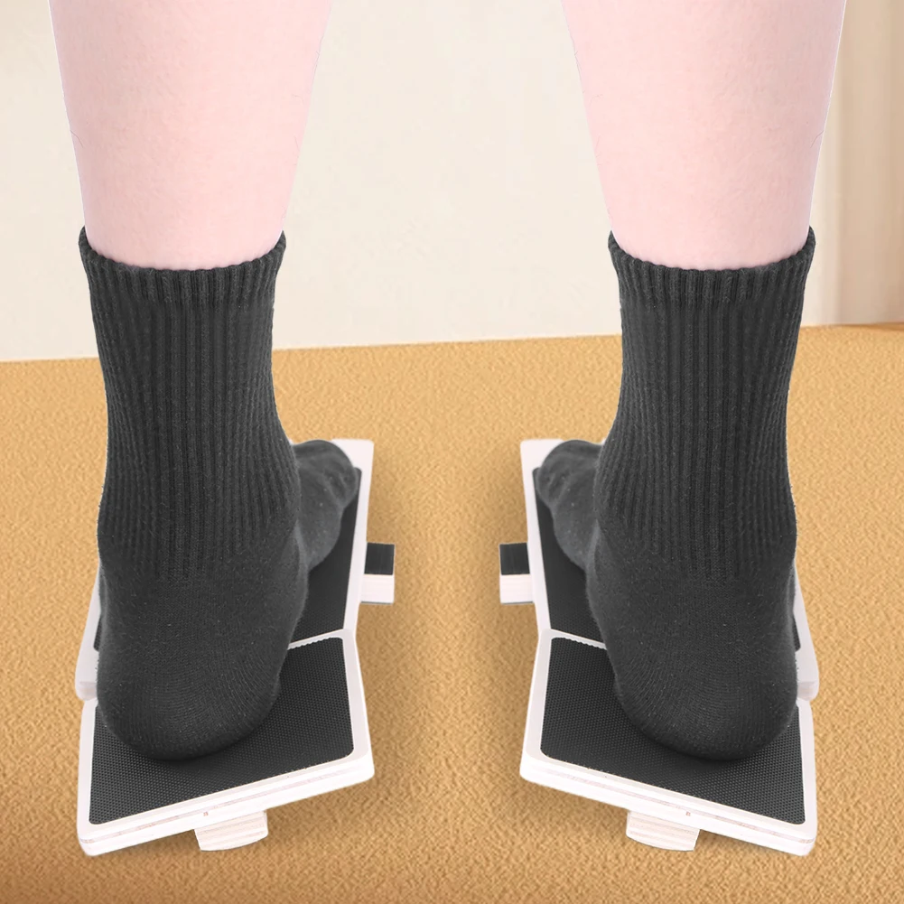 Wooden Ankle Strengthener Exerciser Non-Slip Single Foot Balance Board Posture Corrector Exerciser for Pilates Balance Training
Wooden Ankle Strengthener Exerciser Non-Slip Single Foot Balance Board Posture Corrector Exerciser for Pilates Balance Training