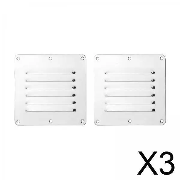 3x2x Air Vent Louver Ducting Air Ventilation Cover for Yacht Barge Rvs Campers
3x2x Air Vent Louver Ducting Air Ventilation Cover for Yacht Barge Rvs Campers