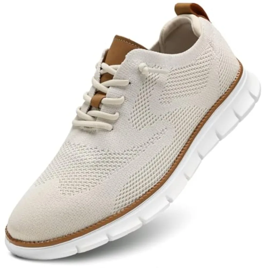 Men's Oxfords Business Shoes Fashion Mesh Casual Dress Walking Sneakers Comfortable Lightweight Soft Sole
Men's Oxfords Business Shoes Fashion Mesh Casual Dress Walking Sneakers Comfortable Lightweight Soft Sole