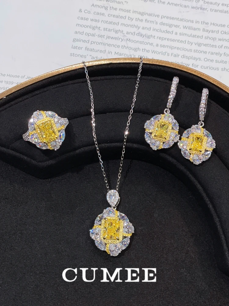 CUMEE 925 Sterling Silver Earrings for Women Gemstone yellow CZ Earring Cubic Zirconia Earrings Hypoallergenic for Women
CUMEE 925 Sterling Silver Earrings for Women Gemstone yellow CZ Earring Cubic Zirconia Earrings Hypoallergenic for Women