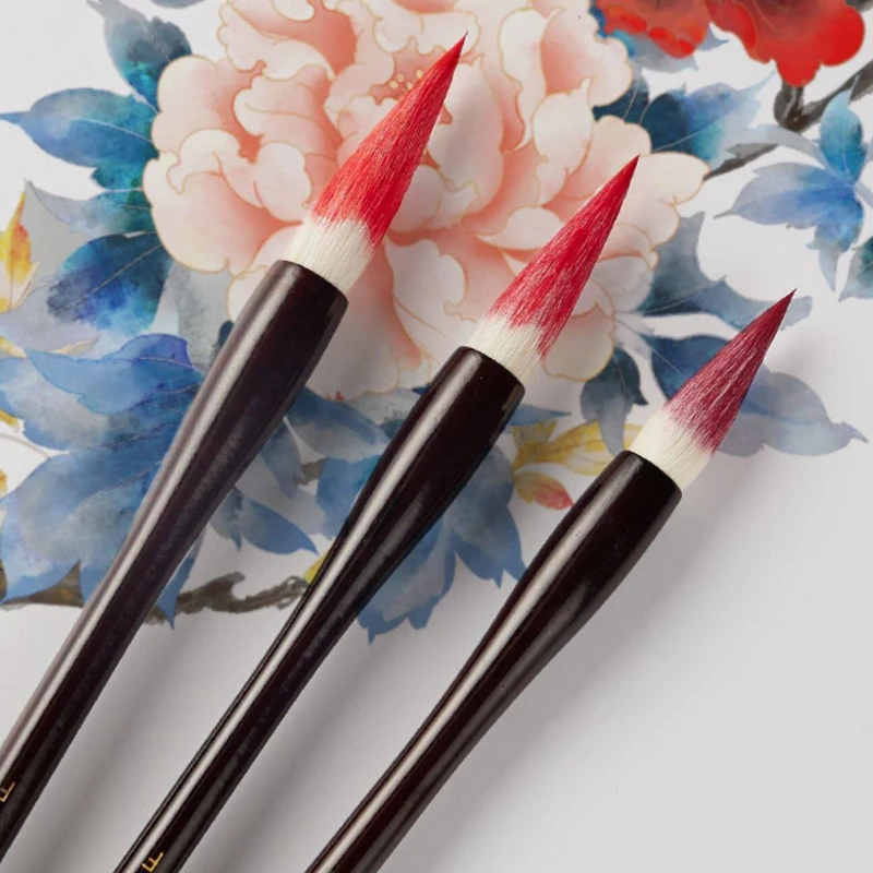 Peony Chinese Painting Brush Woolen Hair Running Script Calligraphy Brush Landscapes Lotus Leaves Peonies Lotus Flowers Brush
Peony Chinese Painting Brush Woolen Hair Running Script Calligraphy Brush Landscapes Lotus Leaves Peonies Lotus Flowers Brush