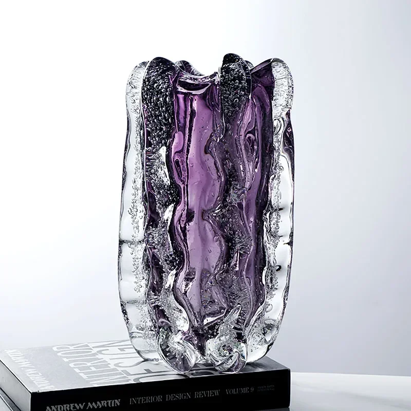 k18Light luxury creative lace bubble glass vase art ornament living room entrance water raising vase home soft decoration
k18Light luxury creative lace bubble glass vase art ornament living room entrance water raising vase home soft decoration