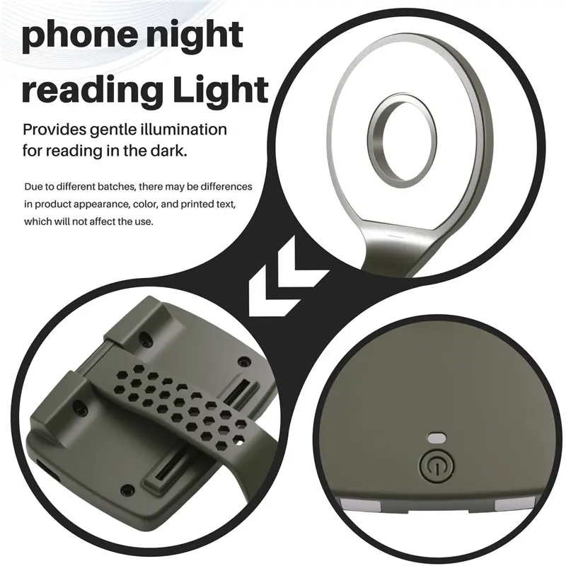 B63B-Portable Eye-Caring LED Night Reading Eye Protection Lamp Clip-On Phone Flash Light Foldable Magnetic Mobile Phone
B63B-Portable Eye-Caring LED Night Reading Eye Protection Lamp Clip-On Phone Flash Light Foldable Magnetic Mobile Phone