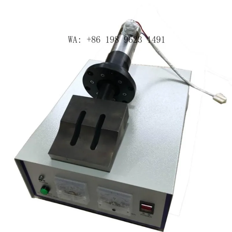 20KHz 2000W Ultrasonic Mask Welding High Efficiency Nonwoven Face Mask Ear Loop Spot Welding Equipment
20KHz 2000W Ultrasonic Mask Welding High Efficiency Nonwoven Face Mask Ear Loop Spot Welding Equipment