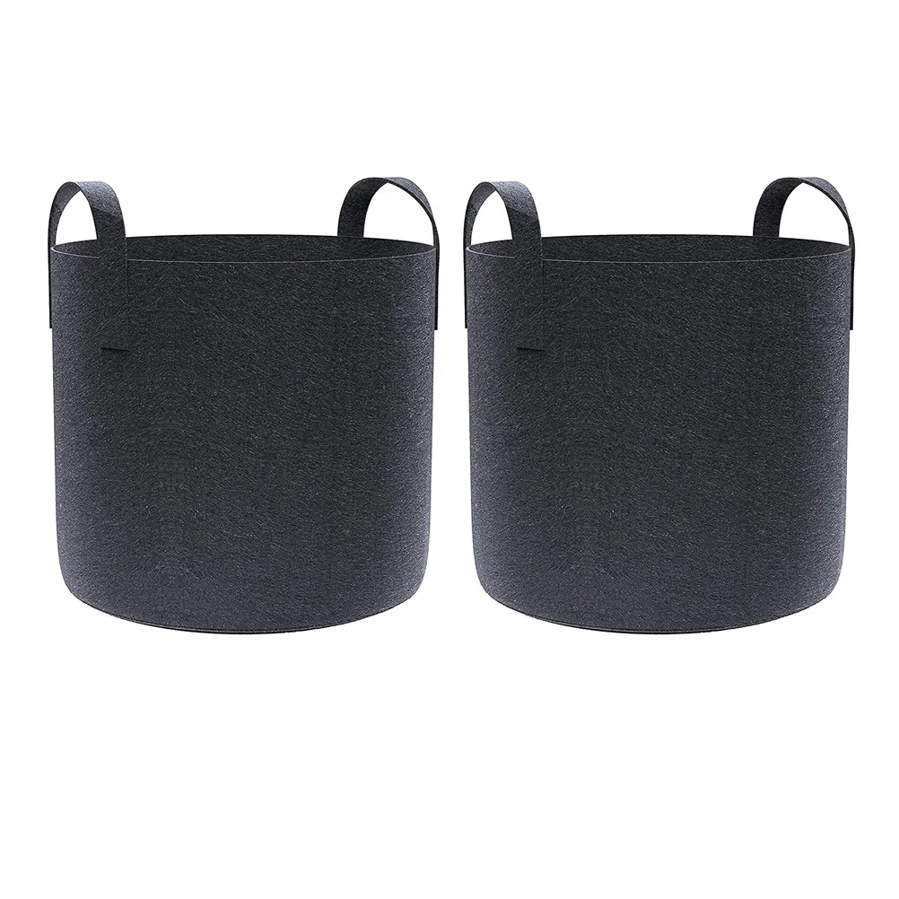2Pcs Nonwoven Planting Bags 30x25cm Black Breathable Reusable for Indoor Outdoor Gardening Healthy Plants Non Woven Fabric Bag
2Pcs Nonwoven Planting Bags 30x25cm Black Breathable Reusable for Indoor Outdoor Gardening Healthy Plants Non Woven Fabric Bag
