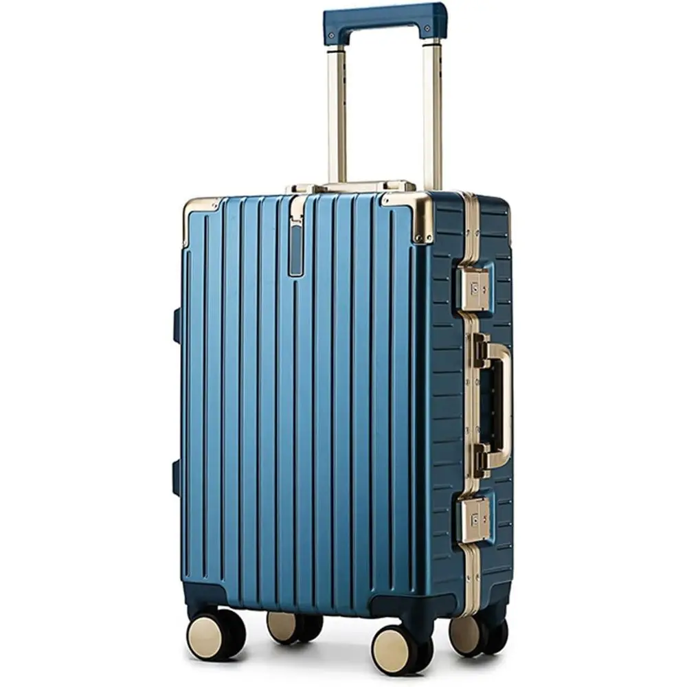 Medium 4-Wheel Hard Shell Cabin Suitcase, Blue, 22 - Ideal for Men, Women, and Students Travel
Medium 4-Wheel Hard Shell Cabin Suitcase, Blue, 22 - Ideal for Men, Women, and Students Travel