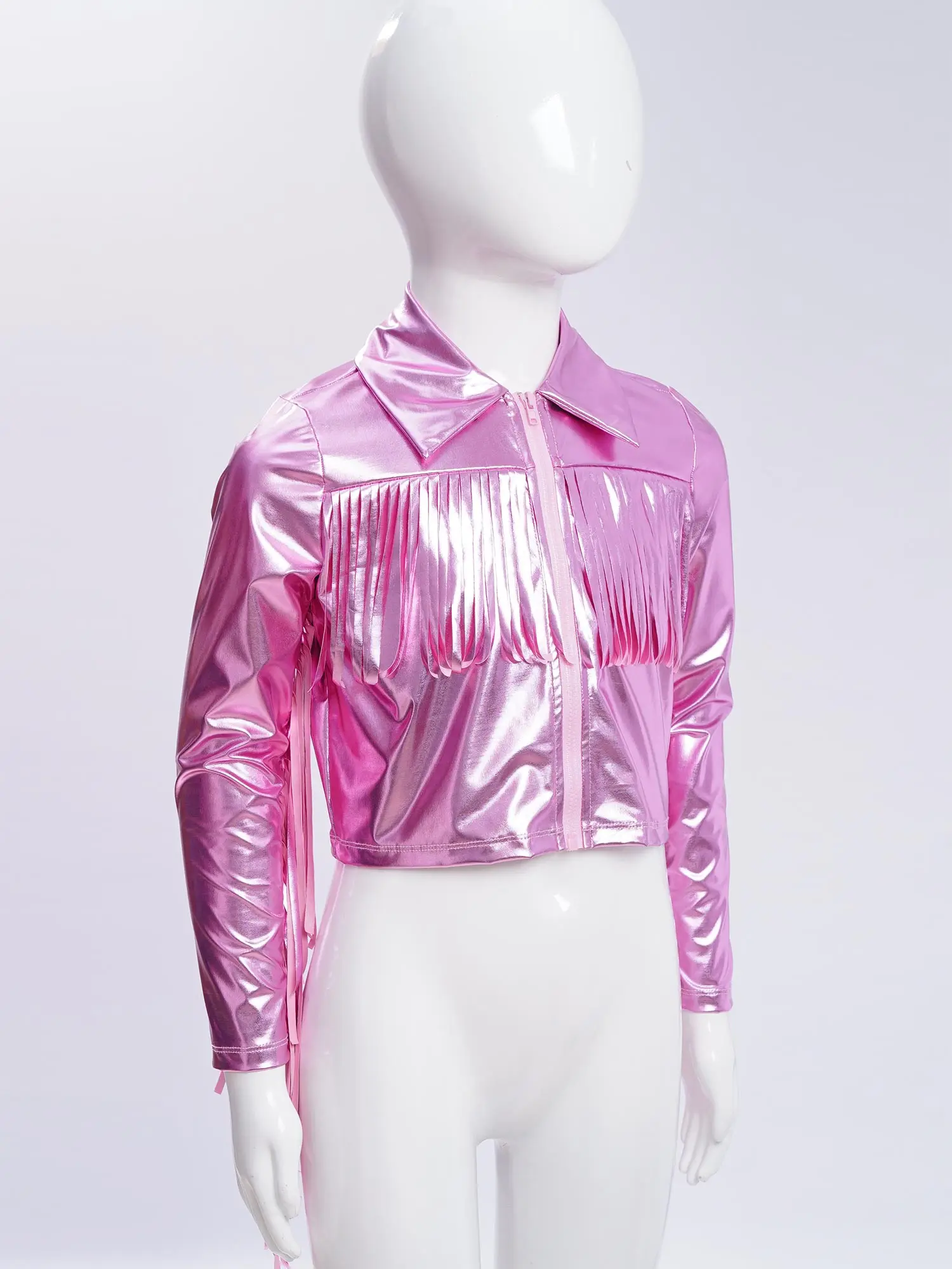 Kids Metallic Dance Bomber Jacket 30 S37f71b4a988848c58ade70d18e5f63d74