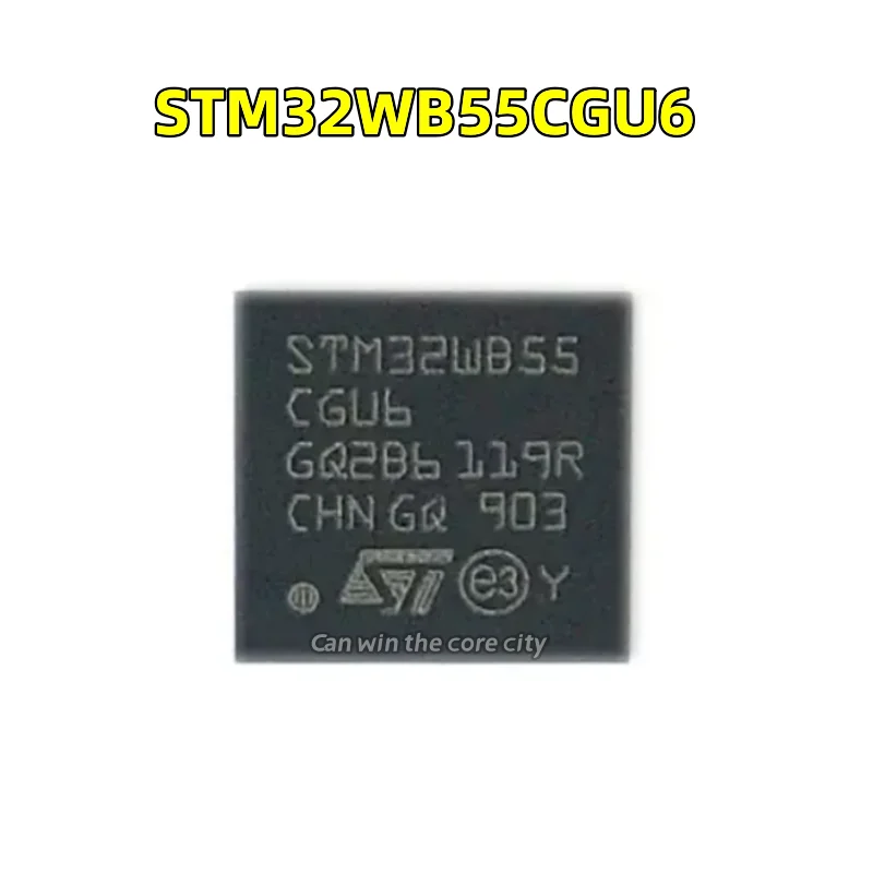 10 шт., новый оригинальный подлинный микроконтроллер STM32WB55CGU6, микросхема, 32-битный однокристальный микрокомпьютер, место
10 шт., новый оригинальный подлинный микроконтроллер STM32WB55CGU6, микросхема, 32-битный однокристальный микрокомпьютер, место