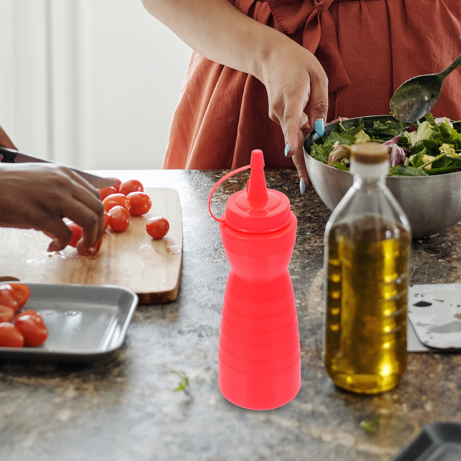 2Pcs Sauce Bottles PE Material Ketchup Squeeze Bottle Kitchen Cooking Condiment Holder Ketchup Squeeze Containers
2Pcs Sauce Bottles PE Material Ketchup Squeeze Bottle Kitchen Cooking Condiment Holder Ketchup Squeeze Containers