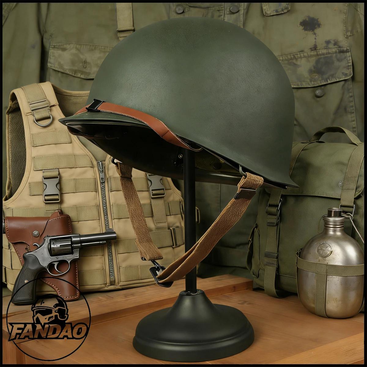M1 Military Tactical Helmet Vintage US Army WWII Style Combat Headgear for Airsoft Paintball Cosplay Outdoor Protection Gear
M1 Military Tactical Helmet Vintage US Army WWII Style Combat Headgear for Airsoft Paintball Cosplay Outdoor Protection Gear