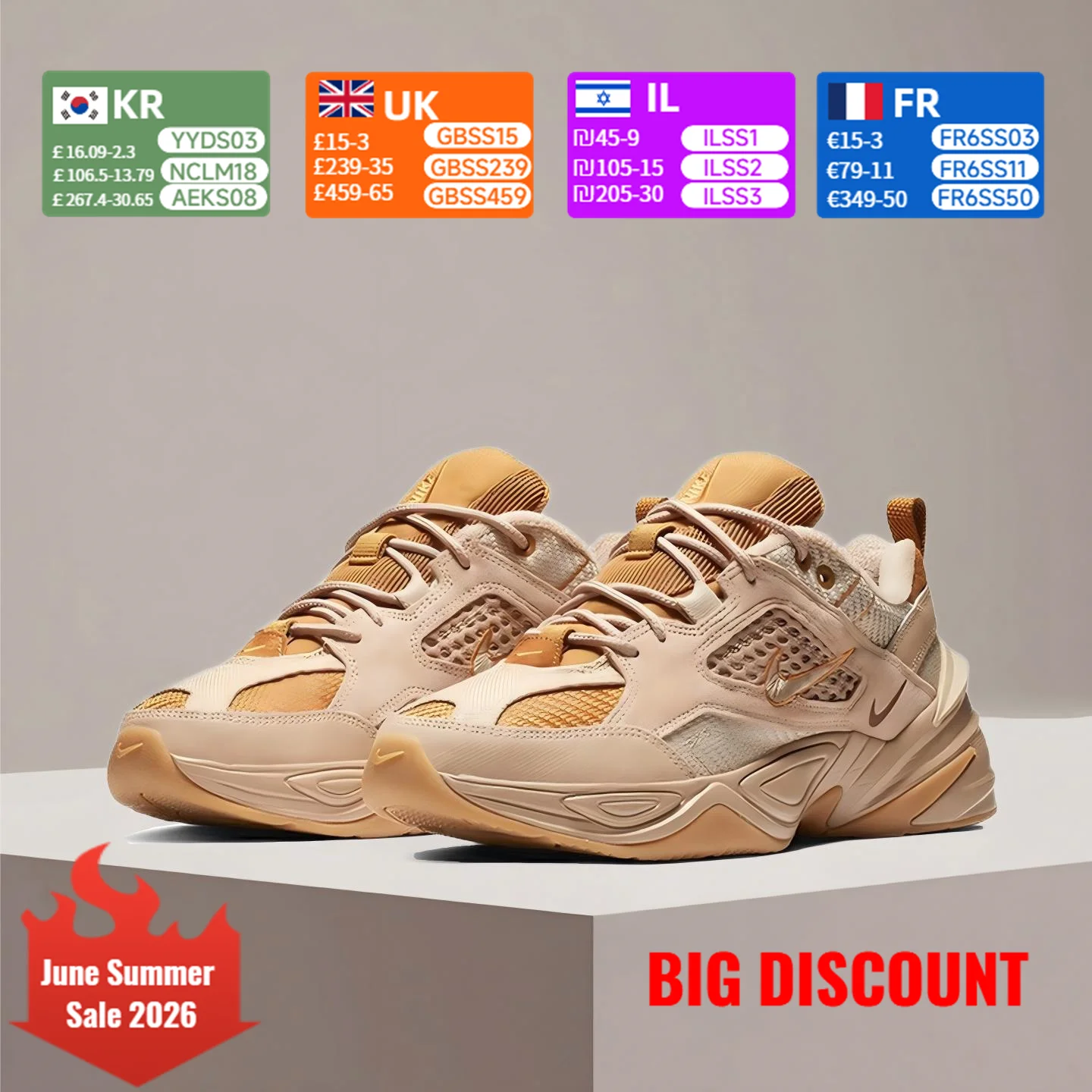 Nike M2K TEKNO Retro Slip-Resistant Durable Versatile Cushioned Dad Shoes Sports Shoes BV0074-200
Nike M2K TEKNO Retro Slip-Resistant Durable Versatile Cushioned Dad Shoes Sports Shoes BV0074-200