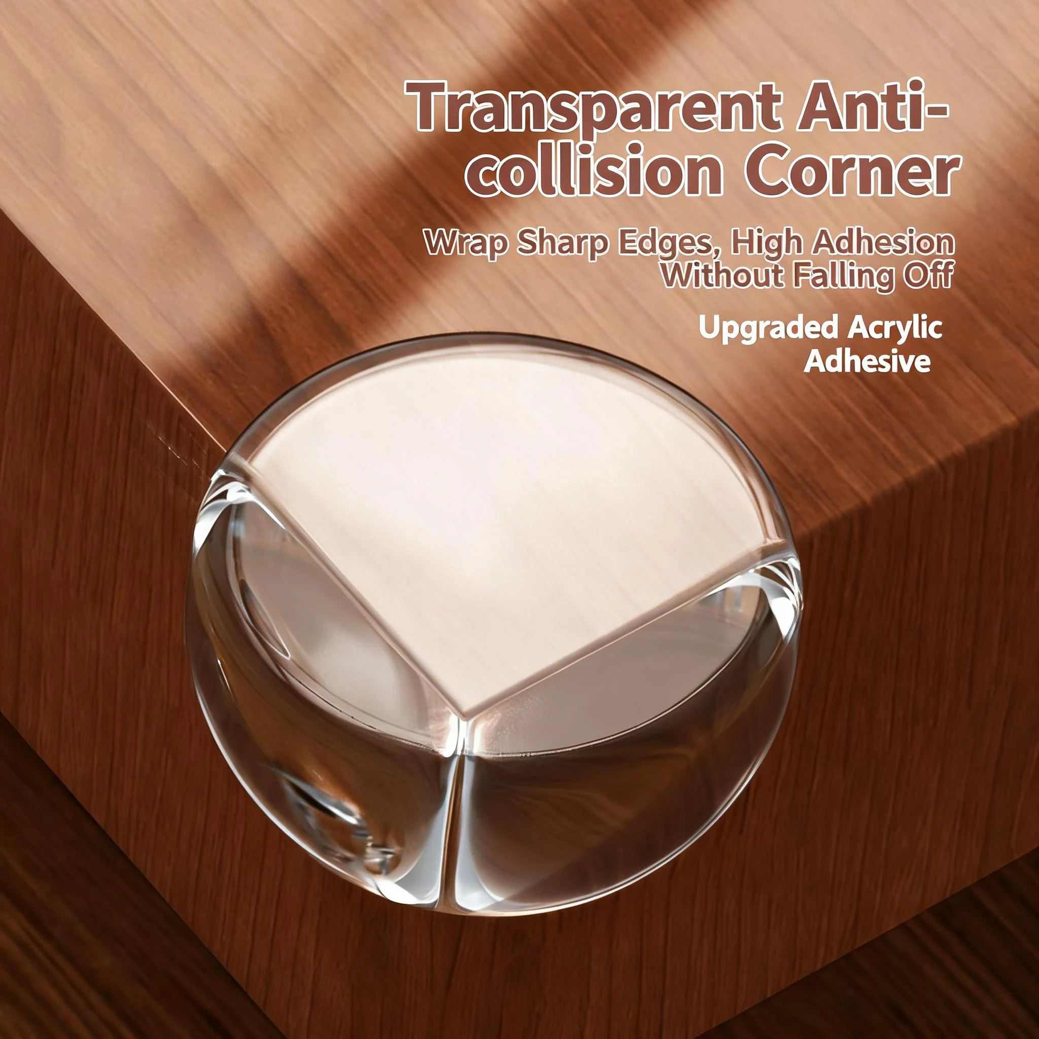 2/8/18pcs Transparent Soft PVC Child Safety Bumper Balls - Self-Adhesive Furniture Edge Protection Small Corner Cushions
2/8/18pcs Transparent Soft PVC Child Safety Bumper Balls - Self-Adhesive Furniture Edge Protection Small Corner Cushions