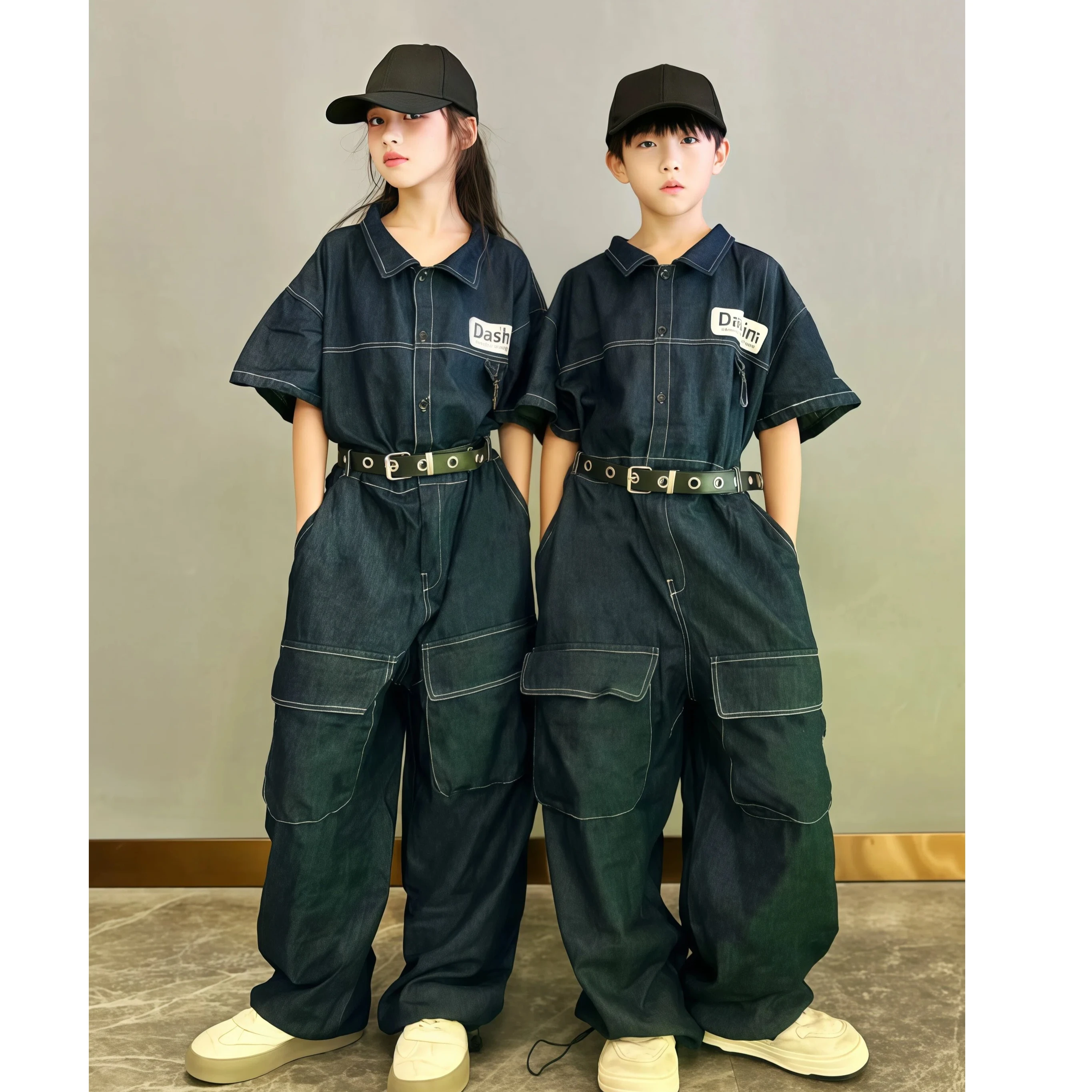 Children's Street Dance Costumes, Boys' Hip-hop Sets, Girls' Jazz Dance Performance Costumes, Runway Fashion Costumes
Children's Street Dance Costumes, Boys' Hip-hop Sets, Girls' Jazz Dance Performance Costumes, Runway Fashion Costumes