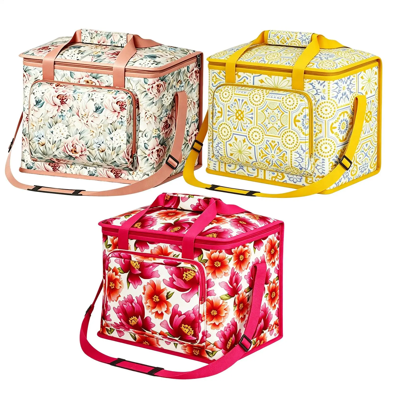 Insulated Picnic Basket Waterproof Insulated Carrier Box With Zipper Insulated Grocery Bags For Catering Outdoor Travel Shopping
Insulated Picnic Basket Waterproof Insulated Carrier Box With Zipper Insulated Grocery Bags For Catering Outdoor Travel Shopping