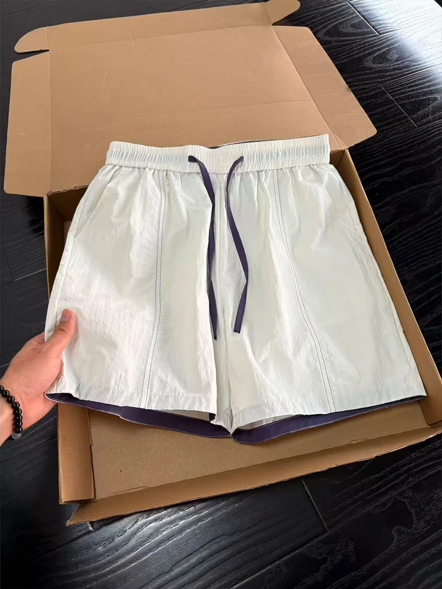 Quick Dry American Splice Color Block Casual Sports Shorts Men's Lightweight Breathable Drawstring Pants Summer Leisure Five-...
Quick Dry American Splice Color Block Casual Sports Shorts Men's Lightweight Breathable Drawstring Pants Summer Leisure Five-...