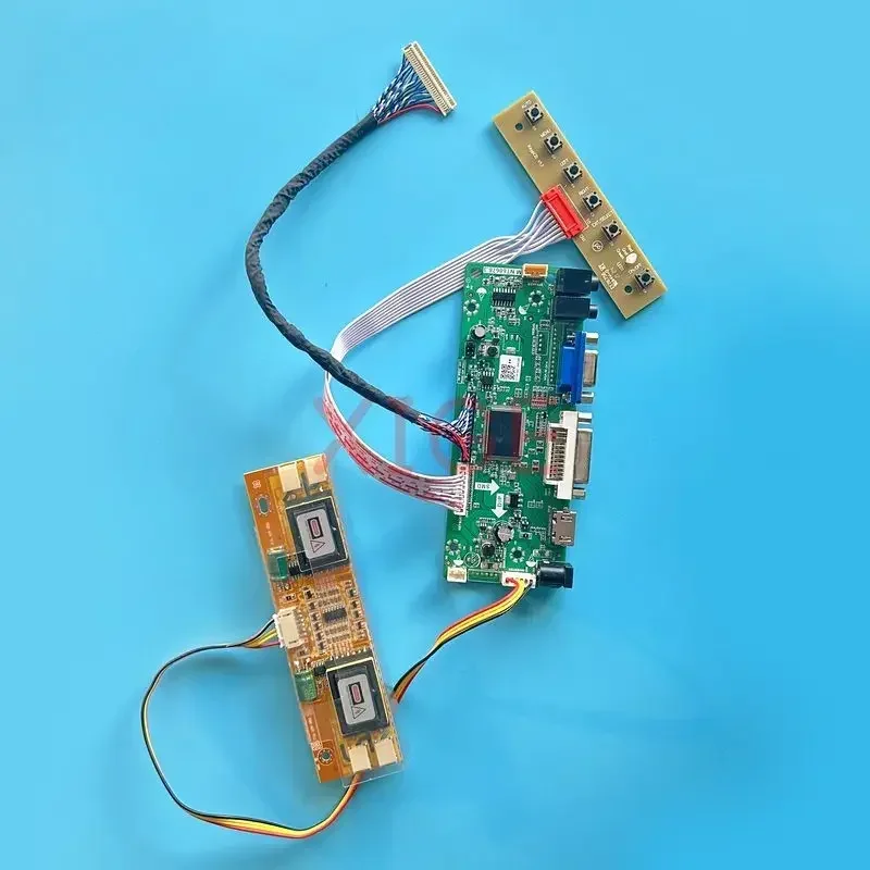 For LTM200KP01 LTM200KT01 MNT68676 Controller Driver Board LCD Screen DVI VGA HDMI-Compatible DIY Kit 1600*900 LVDS-30Pin 4CCFL
For LTM200KP01 LTM200KT01 MNT68676 Controller Driver Board LCD Screen DVI VGA HDMI-Compatible DIY Kit 1600*900 LVDS-30Pin 4CCFL