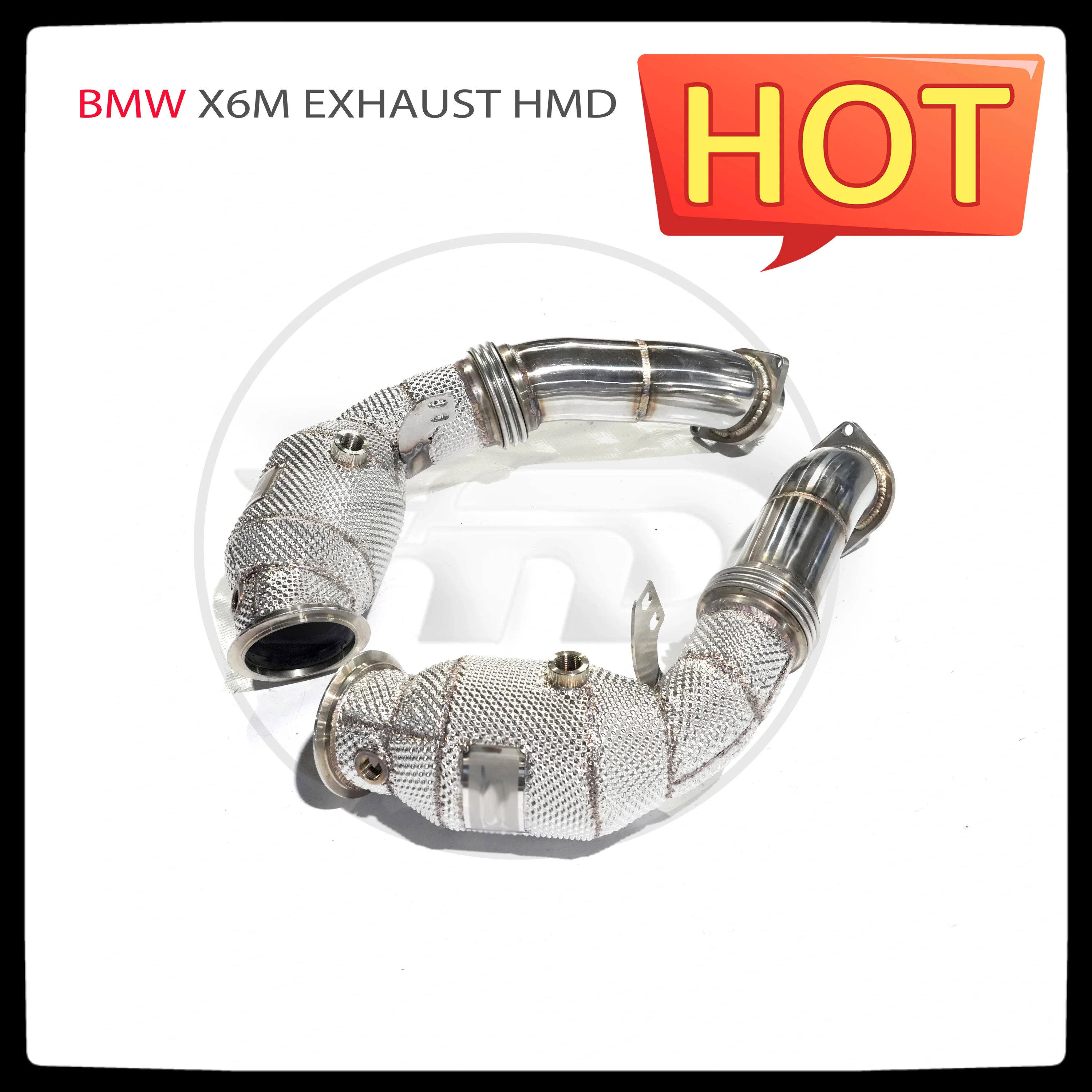 HMD Exhaust Manifold High Flow Downpipe for BMW X5M X6M Car Accessories With Catalytic Header Without Cat Catless Pipe
HMD Exhaust Manifold High Flow Downpipe for BMW X5M X6M Car Accessories With Catalytic Header Without Cat Catless Pipe