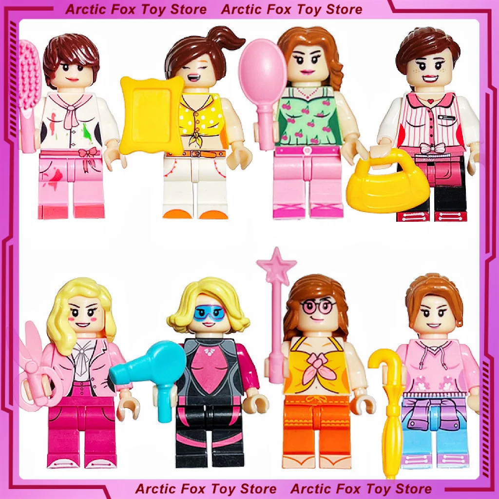 Фигурка из фильма 4 см: Красивая девушка, сборная модель из строительных блоков, украшение для рабочего стола, подарок на день рождения для детей, игрушка
Фигурка из фильма 4 см: Красивая девушка, сборная модель из строительных блоков, украшение для рабочего стола, подарок на день рождения для детей, игрушка