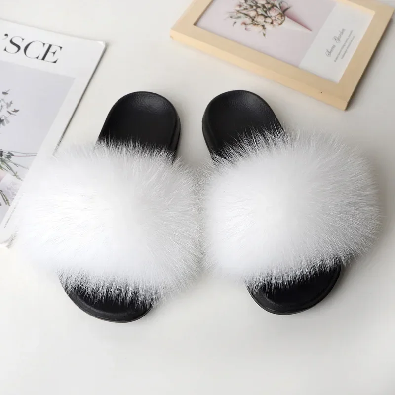 Red Fox Fur Women's Slip-On Slippers EU/US Mesh Flat-Sole for Outdoor & Home Cross-Border Comfortable Style
Red Fox Fur Women's Slip-On Slippers EU/US Mesh Flat-Sole for Outdoor & Home Cross-Border Comfortable Style