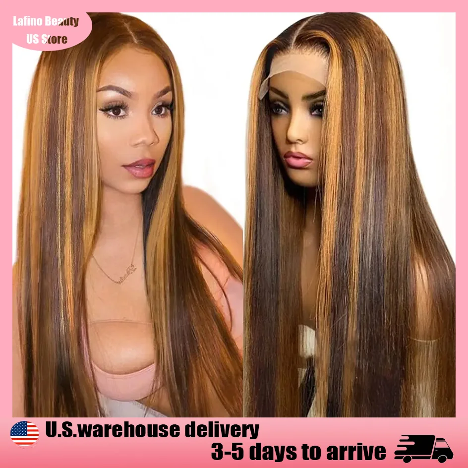 Lafino 200% Density Highlight 13x6 Lace Frontal Wig Human Hair Straight Lace Front Wigs 13x4 Colored 38 Inch Brazilian Hair
Lafino 200% Density Highlight 13x6 Lace Frontal Wig Human Hair Straight Lace Front Wigs 13x4 Colored 38 Inch Brazilian Hair