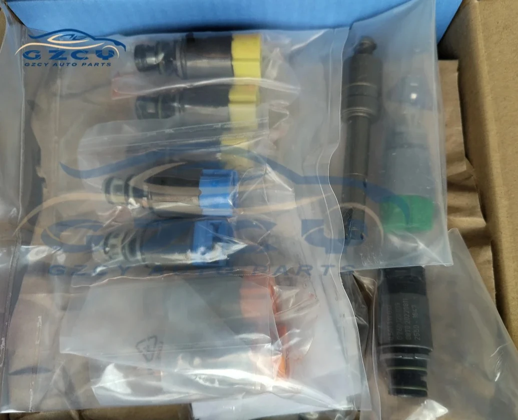 Original New ZF6HP19 ZF6HP26 ZF6HP32 1068298043 Transmission Solenoid Kit With Harness Suit For BMW Jaguar 6HP19 6HP26 6HP32
Original New ZF6HP19 ZF6HP26 ZF6HP32 1068298043 Transmission Solenoid Kit With Harness Suit For BMW Jaguar 6HP19 6HP26 6HP32