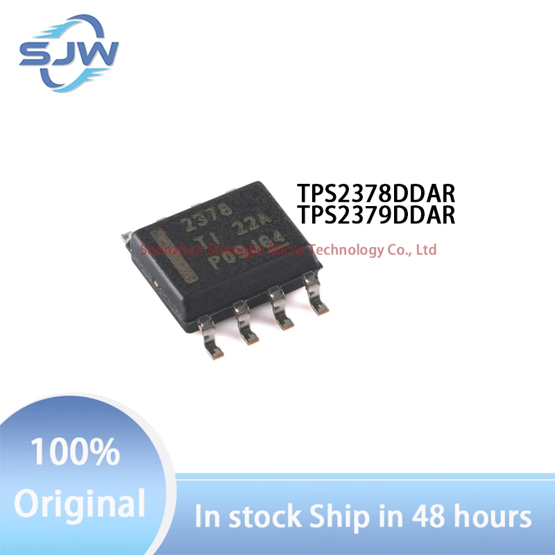 TPS2378DDAR TPS2379DDAR Screen printing 2378 2379 encapsulation SOIC8 Ethernet Transceiver CHIP
TPS2378DDAR TPS2379DDAR Screen printing 2378 2379 encapsulation SOIC8 Ethernet Transceiver CHIP