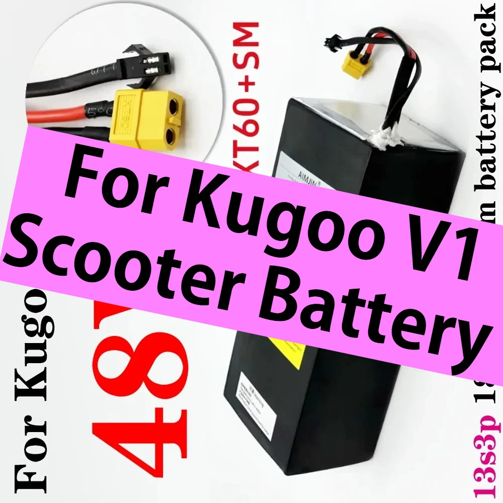 for Kugoo V1 Bicycle Replace Battery high-power 48V 10500mAh 18650 Li-Ion 13S3P Battery Pack
for Kugoo V1 Bicycle Replace Battery high-power 48V 10500mAh 18650 Li-Ion 13S3P Battery Pack