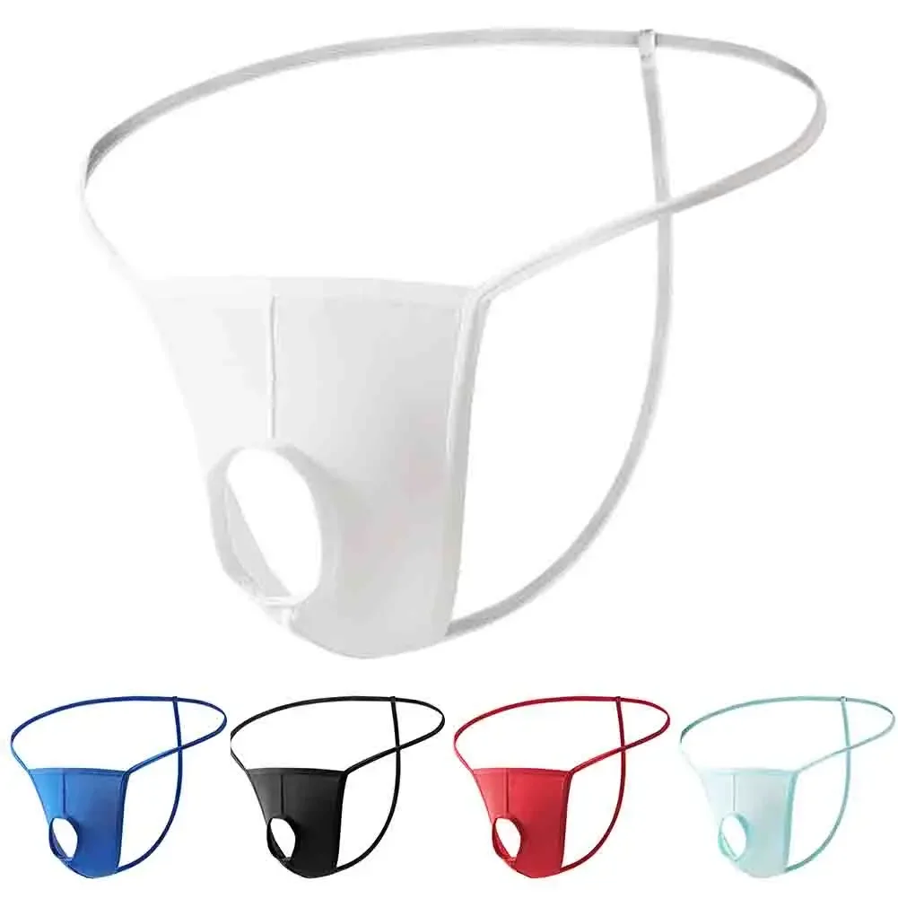 Men Sexy Thong Bulge Pouch Panties Open Crotch Underwear Solid T-Back Hollow Lingerie Mini Erotic Color G-Strings Underpants
Men Sexy Thong Bulge Pouch Panties Open Crotch Underwear Solid T-Back Hollow Lingerie Mini Erotic Color G-Strings Underpants