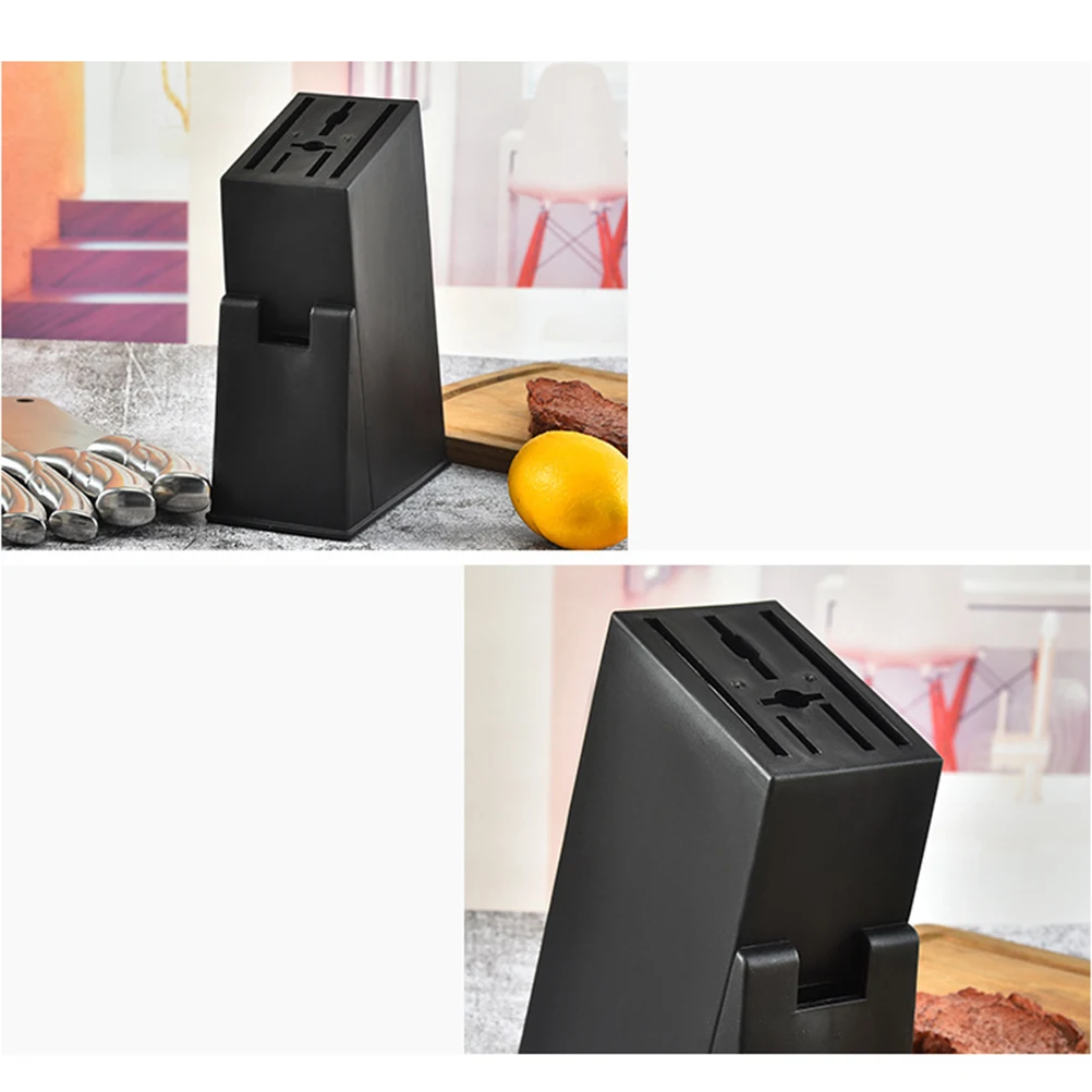 Plastic Knife Holder Universal Cutlery Organizer Lightweight Portable Kitchen Storage Block Set Stand Display Tool
Plastic Knife Holder Universal Cutlery Organizer Lightweight Portable Kitchen Storage Block Set Stand Display Tool