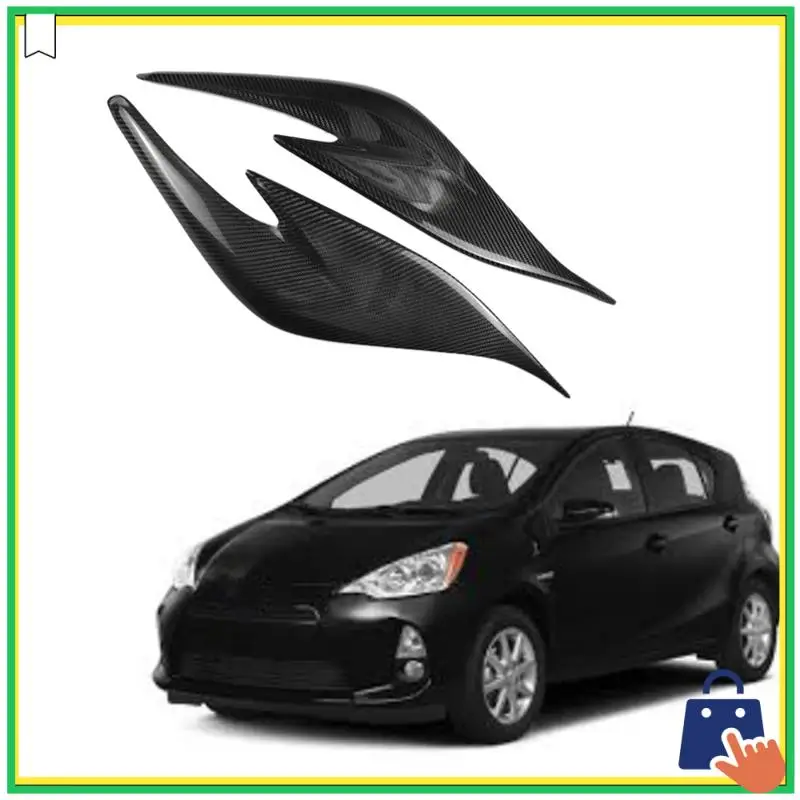 Advanced Car Front Headlight Eyebrow Head Light Eyelid Eyebrow Carbon Fiber Trim Sticker For Toyota Prius ZVW30 2012-2015
Advanced Car Front Headlight Eyebrow Head Light Eyelid Eyebrow Carbon Fiber Trim Sticker For Toyota Prius ZVW30 2012-2015