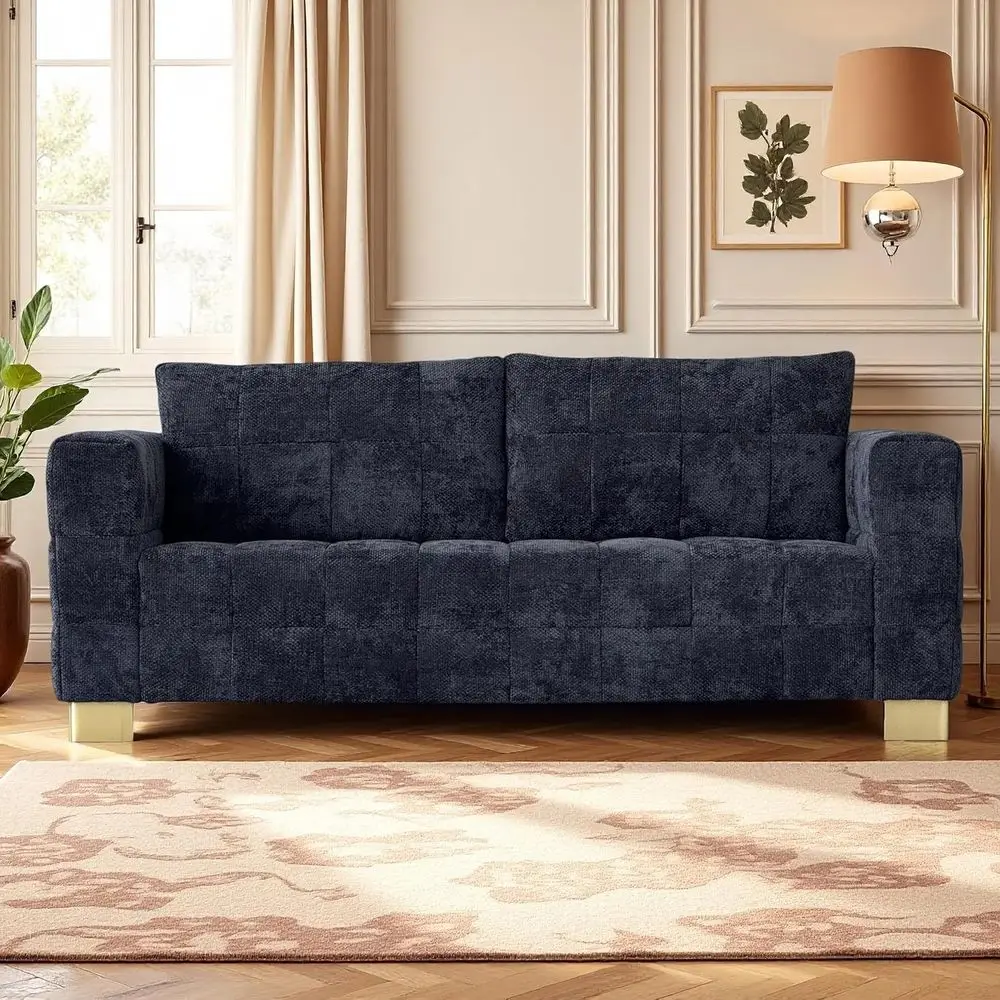 Deep Seated Love Seat Sofa in Modern Century Style, Small Sofa for Living Room or Bedroom, Comfortable Chenille Fabric with Wide
Deep Seated Love Seat Sofa in Modern Century Style, Small Sofa for Living Room or Bedroom, Comfortable Chenille Fabric with Wide