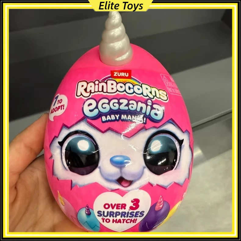 Zuru Rainbocorns Eggzania Mini Hug Egg Blind Box Surprise Collectible Plush Unicorn Toy Birthday Gifts Multi Styles Collections
Zuru Rainbocorns Eggzania Mini Hug Egg Blind Box Surprise Collectible Plush Unicorn Toy Birthday Gifts Multi Styles Collections