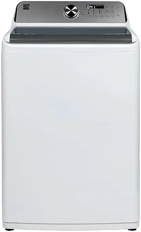 Kenmore 4.5 cu. ft. Top Load Washer with Triple Action Impeller – Accela Wash, Express Wash, LED – White
Kenmore 4.5 cu. ft. Top Load Washer with Triple Action Impeller – Accela Wash, Express Wash, LED – White
