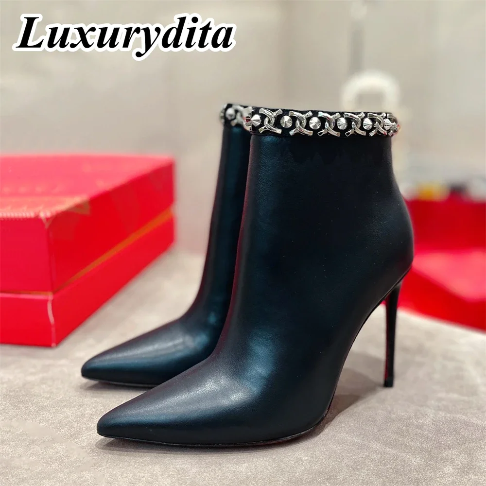 Top Quality Womens High Heel Boots Luxury Fashion Women Ankle Boots Designer Red heel leather sole over the knee boots 0880
Top Quality Womens High Heel Boots Luxury Fashion Women Ankle Boots Designer Red heel leather sole over the knee boots 0880