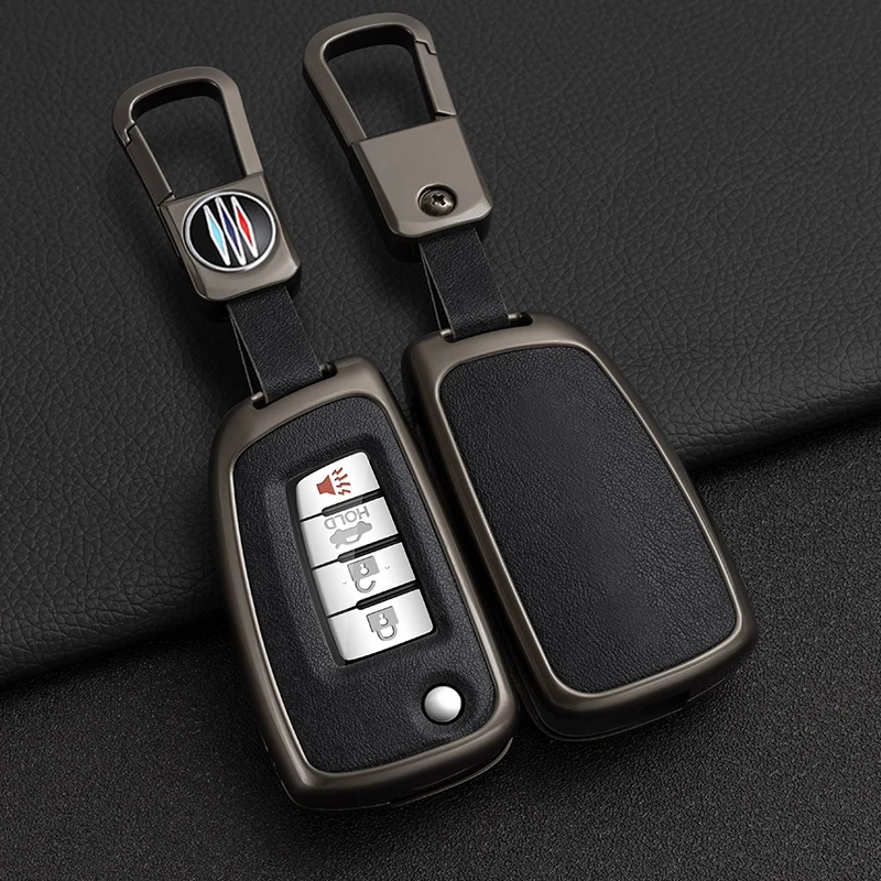 Zinc Alloy + Leather Car Key Case Cover Shell For Nissan NV200 Sentra Versa X-Trail Qashqai J11 Juke Murano Micra Tiida Maxima
Zinc Alloy + Leather Car Key Case Cover Shell For Nissan NV200 Sentra Versa X-Trail Qashqai J11 Juke Murano Micra Tiida Maxima
