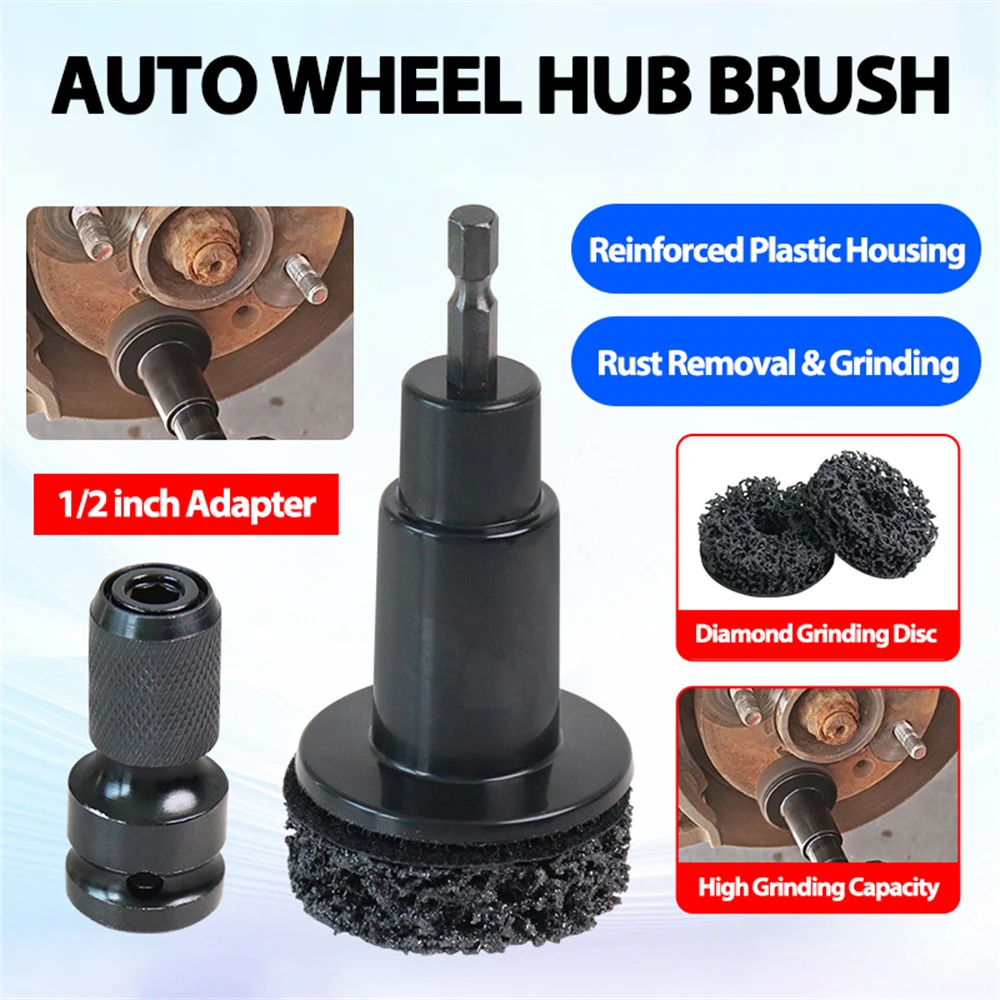 Автоматическая щетка для ступицы колеса, шлифовальная машина для ступицы колеса автомобиля, инструмент для удаления ржавчины, набор очистителей для шлифования тормозов, инструмент для удаления ржавчины, полировальный инструмент
Автоматическая щетка для ступицы колеса, шлифовальная машина для ступицы колеса автомобиля, инструмент для удаления ржавчины, набор очистителей для шлифования тормозов, инструмент для удаления ржавчины, полировальный инструмент