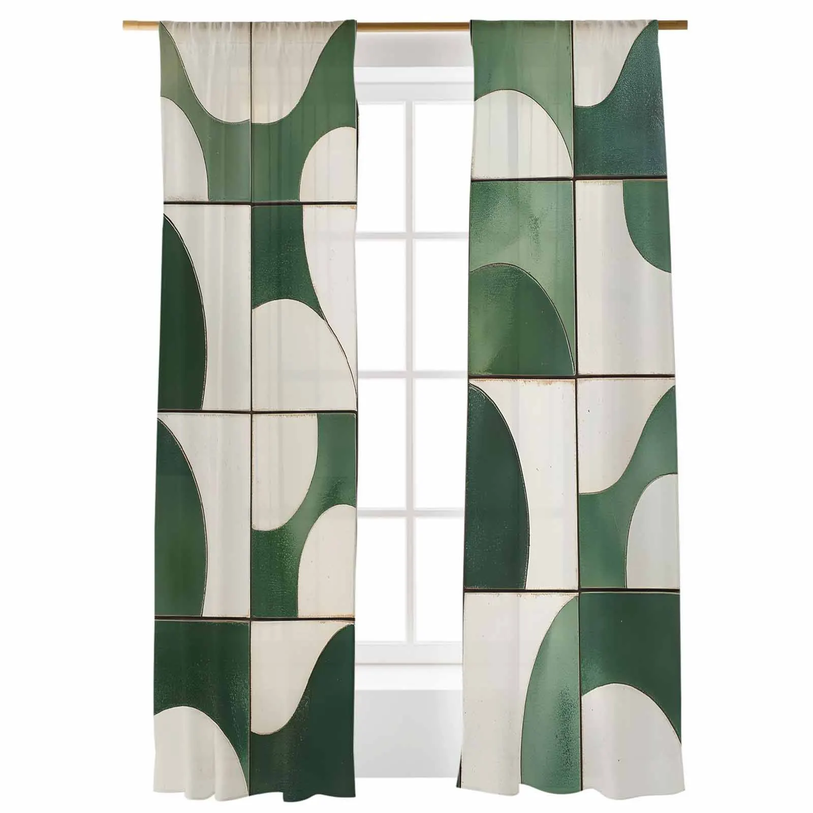 Green Modernism Abstract Art Tulle Curtains For Living Room Bedroom Children Room Decor Sheer Curtains
Green Modernism Abstract Art Tulle Curtains For Living Room Bedroom Children Room Decor Sheer Curtains