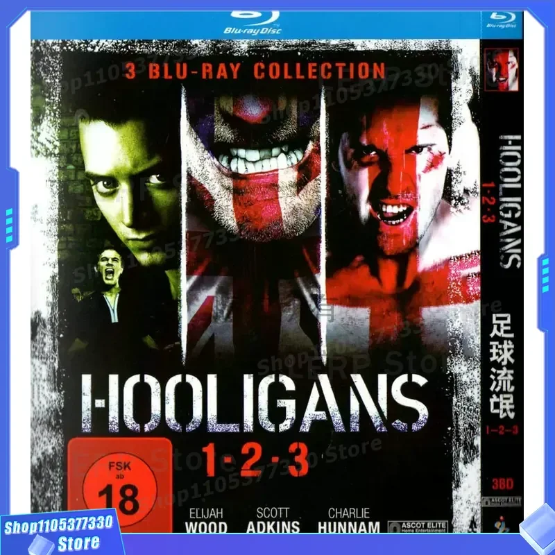 British crime sports drama football hooligan seasons 1 to 3 Blu-ray high definition 3 disc set
British crime sports drama football hooligan seasons 1 to 3 Blu-ray high definition 3 disc set