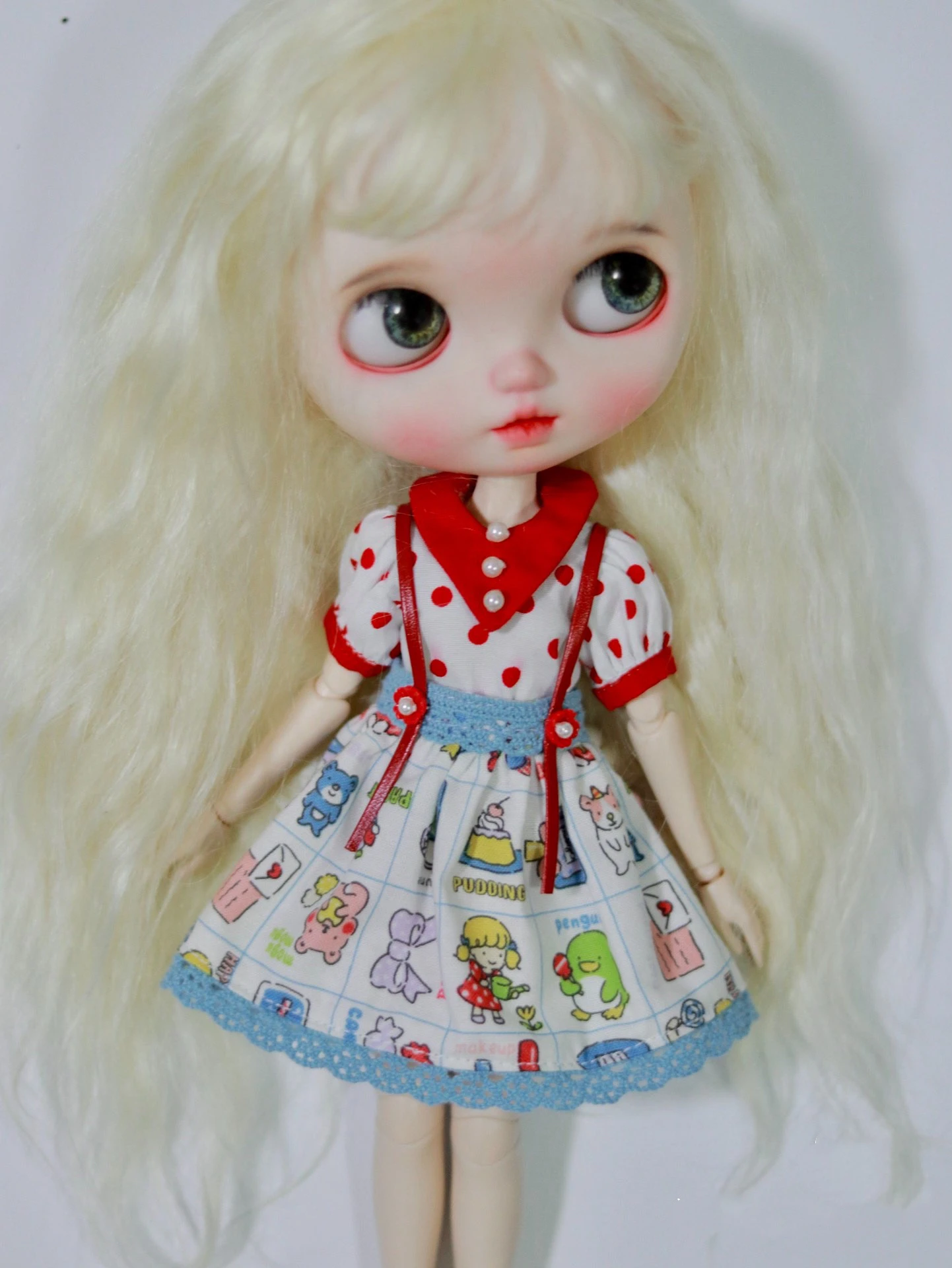 Dula Doll Clothes Dress Dopamine color skirt Blythe Qbaby ob24 ob22 Azone Licca ICY JerryB 1/6 Bjd Doll
Dula Doll Clothes Dress Dopamine color skirt Blythe Qbaby ob24 ob22 Azone Licca ICY JerryB 1/6 Bjd Doll