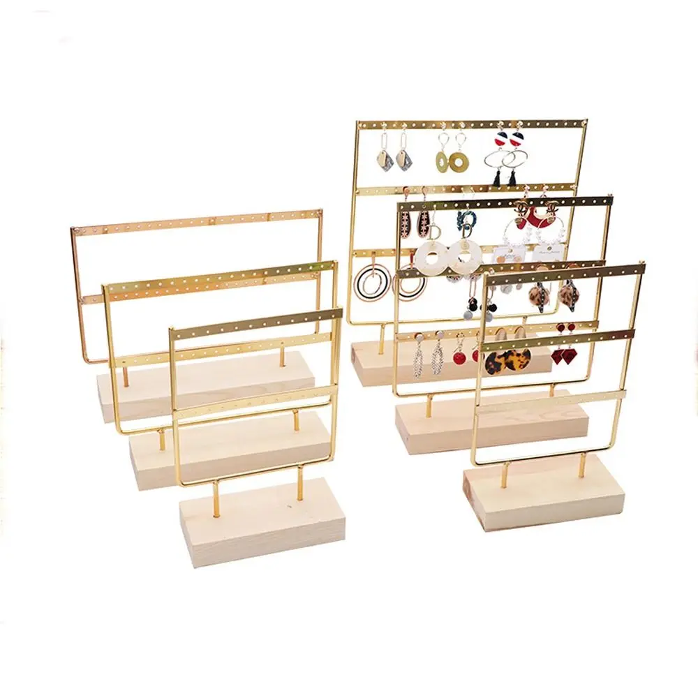 Jewelry Organizer Niche Design Wood Base Earrings Storage Rack Earrings Display Stand Jewelry Display Stand Necklace Holder
Jewelry Organizer Niche Design Wood Base Earrings Storage Rack Earrings Display Stand Jewelry Display Stand Necklace Holder