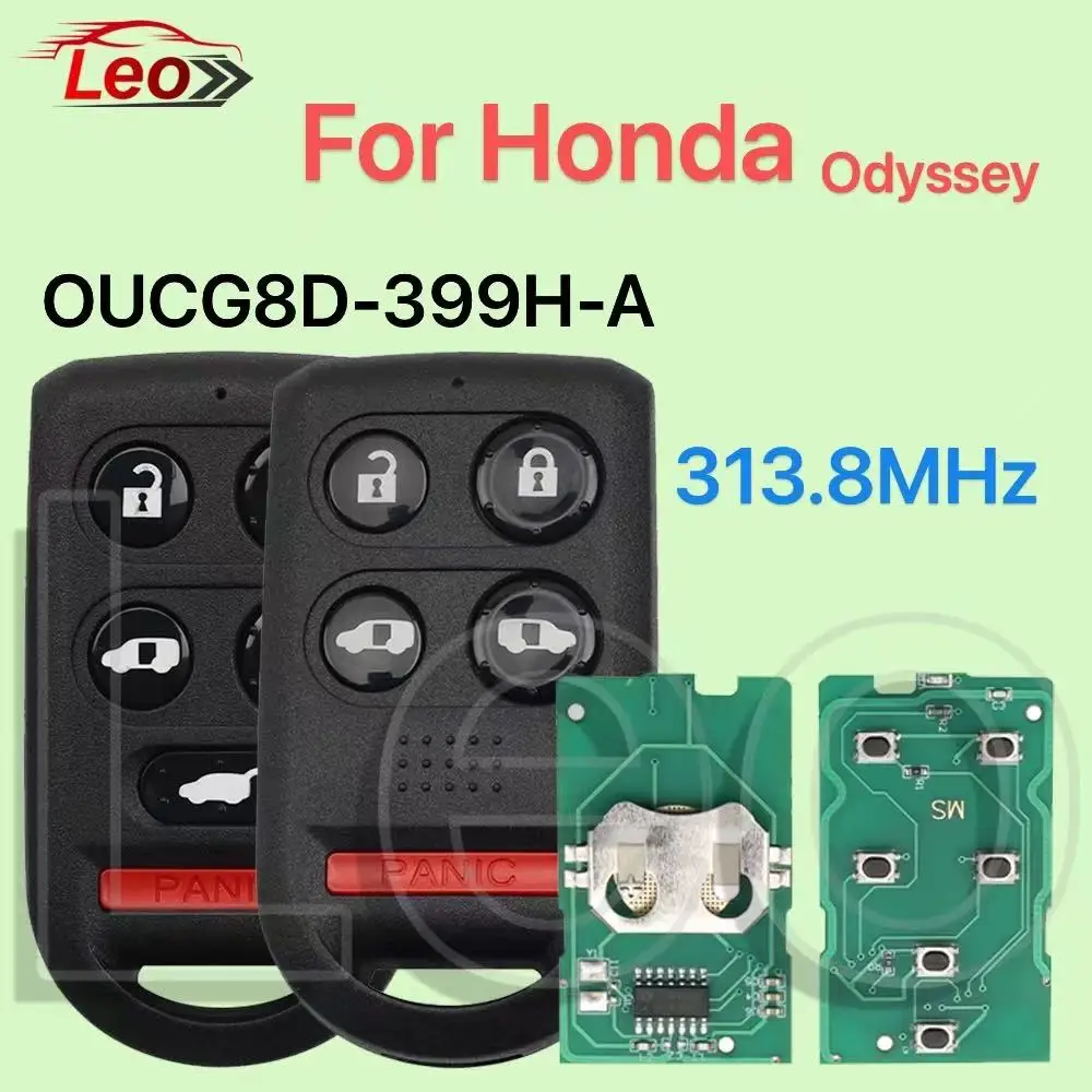 Leo FCC:OUCG8D-399H-A 72147-SHJ-A21/A61 313,8 МГц автомобильный дистанционный ключ для Honda Odyssey EX, EXL Touring 2005-2010 5/6 кнопка
Leo FCC:OUCG8D-399H-A 72147-SHJ-A21/A61 313,8 МГц автомобильный дистанционный ключ для Honda Odyssey EX, EXL Touring 2005-2010 5/6 кнопка