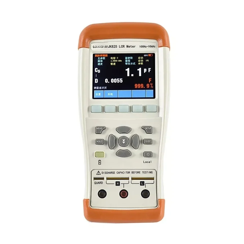JK825 Precision Inductance Meter Resistance Tester LCR Digital Professional Bridge Capacitance Tester Handheld Electrician Tool
JK825 Precision Inductance Meter Resistance Tester LCR Digital Professional Bridge Capacitance Tester Handheld Electrician Tool