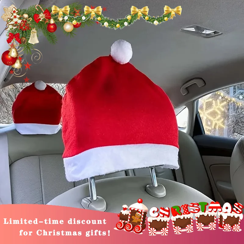 2 шт., рождественский чехол на стул автомобиля, Рождественская шляпа, трансграничная хит продаж, наволочка для головы, декоративные принадлежности, реквизит для сцены
2 шт., рождественский чехол на стул автомобиля, Рождественская шляпа, трансграничная хит продаж, наволочка для головы, декоративные принадлежности, реквизит для сцены