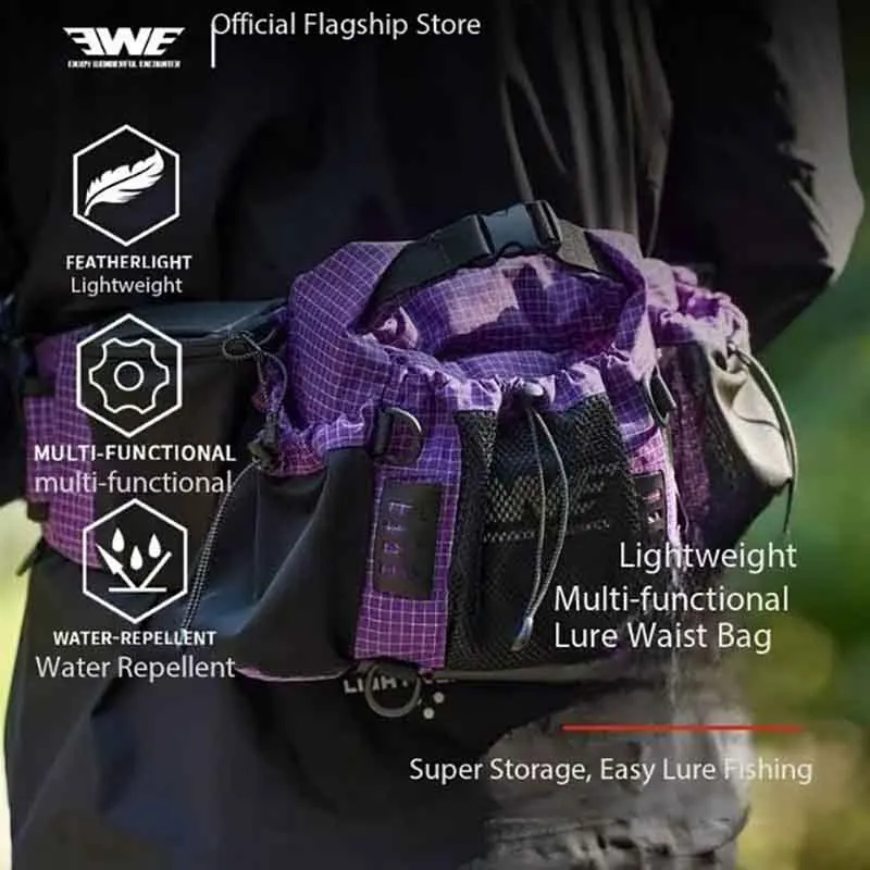 EWE Meixia Luya Waist Bag Tactical Lightweight Multi functional Waterproof Wear resistant Luya Bag Fishing Outdoor
EWE Meixia Luya Waist Bag Tactical Lightweight Multi functional Waterproof Wear resistant Luya Bag Fishing Outdoor