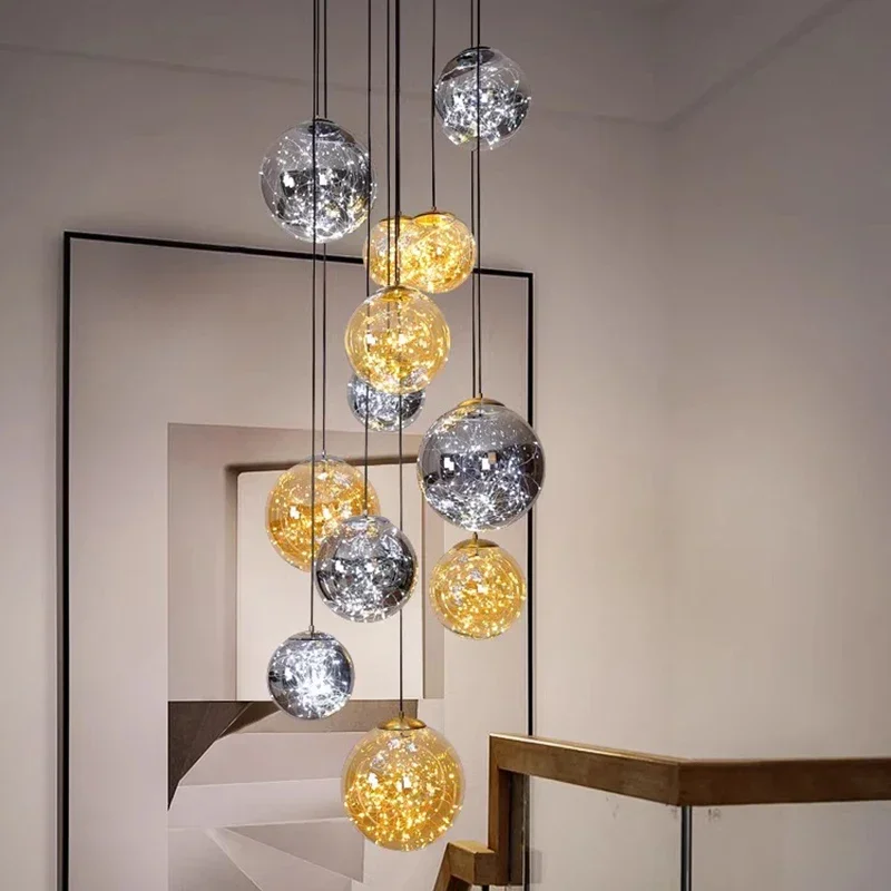 Подвесные светильники из скандинавского стекла для гостиной, столовой, еды, столы, лестницы, люстры, домашний декор, роскошный подвесной светильник
Подвесные светильники из скандинавского стекла для гостиной, столовой, еды, столы, лестницы, люстры, домашний декор, роскошный подвесной светильник