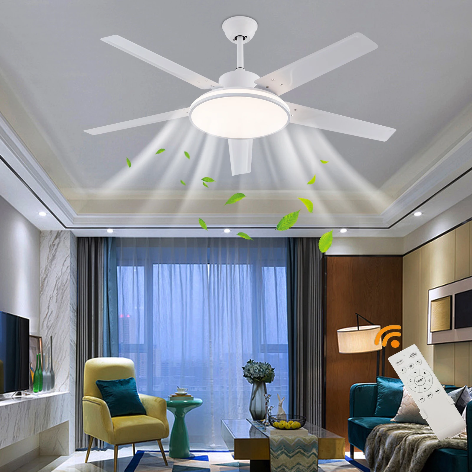 Ceiling Fan, Ceiling Fan with Remote Control, Flush Mount Ceiling Fan
Ceiling Fan, Ceiling Fan with Remote Control, Flush Mount Ceiling Fan