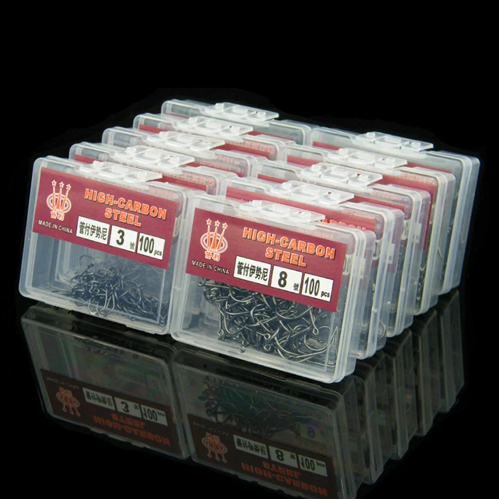 Fishhook Fish Hook Iscas Pesca Storage Box Tools 50/60/70pcs Accessories Carbon Steel For Soft Lure Catfish Circle
Fishhook Fish Hook Iscas Pesca Storage Box Tools 50/60/70pcs Accessories Carbon Steel For Soft Lure Catfish Circle