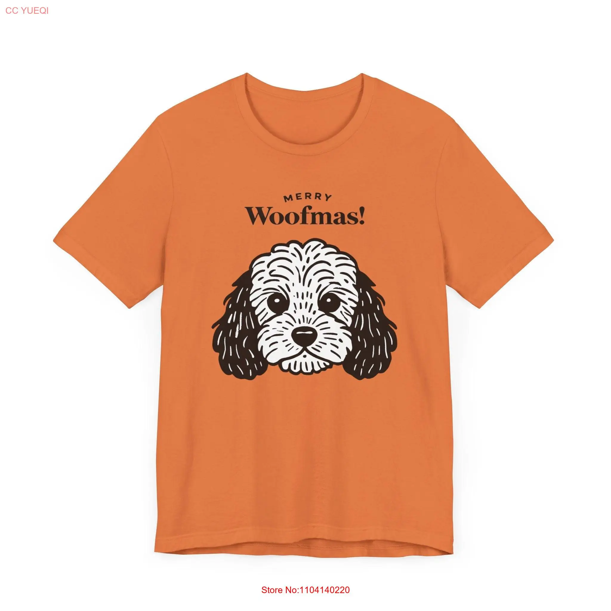 Рождественская футболка Merry Woofmas Cockapoo Face для собак, родителей, милый любовник, праздник, идеальный пудель, микс, энтузиасты
Рождественская футболка Merry Woofmas Cockapoo Face для собак, родителей, милый любовник, праздник, идеальный пудель, микс, энтузиасты