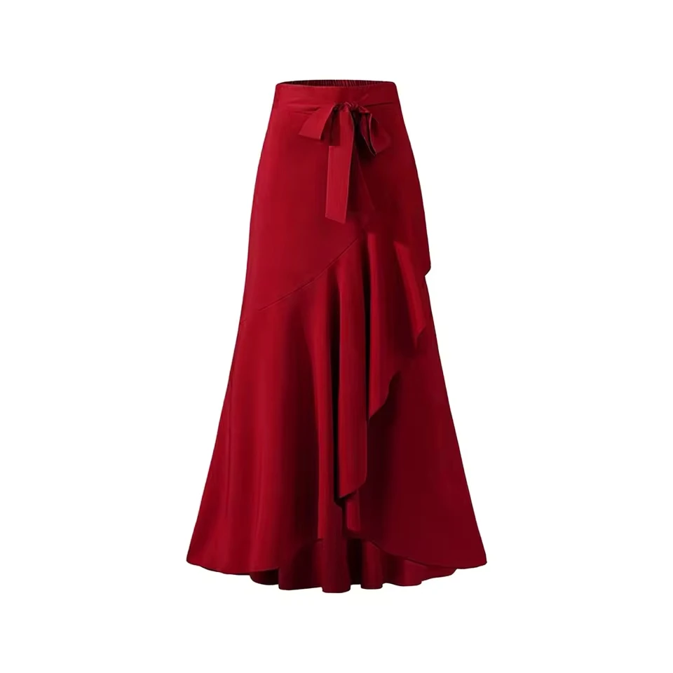Dresses For Formal Occasions Waistband Lace Wrapped Fishtail Skirt High Waist Sexy Irregular Half Vestidos De Verano 2025
Dresses For Formal Occasions Waistband Lace Wrapped Fishtail Skirt High Waist Sexy Irregular Half Vestidos De Verano 2025